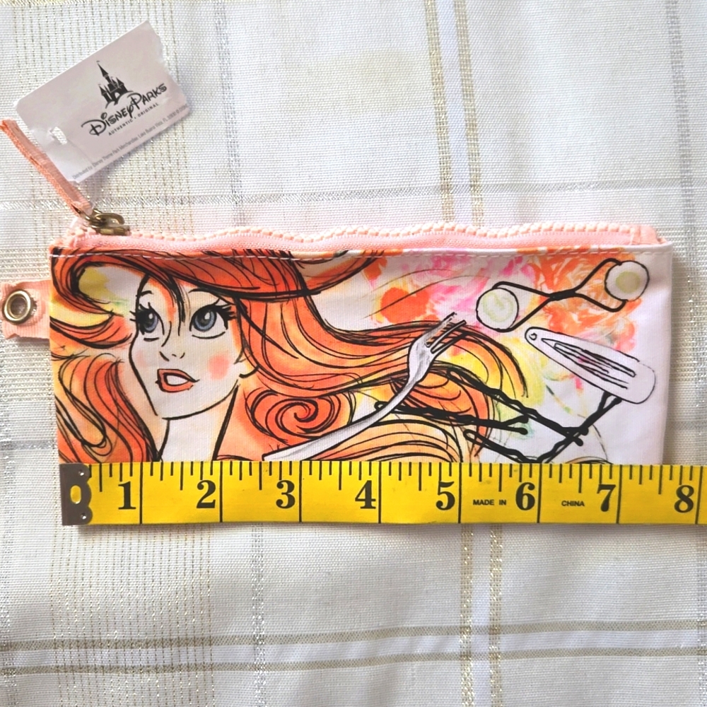 Disney Little Mermaid 3 PC Travel Pouch Set - Picture 7 of 15